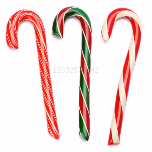 工場卸売クリスマス杖装飾ロリポップハードキャンディーケーン