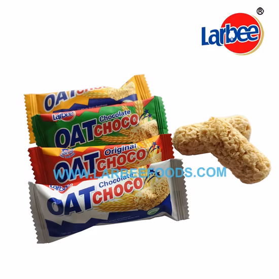 Promotional Halal Candy 120g Chocolate Bar Oat Choco in Bag