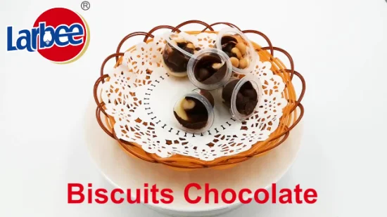 ハラール スナック 15g チョコレート クッキー カップ ビスケット チョコレート バッグ入り